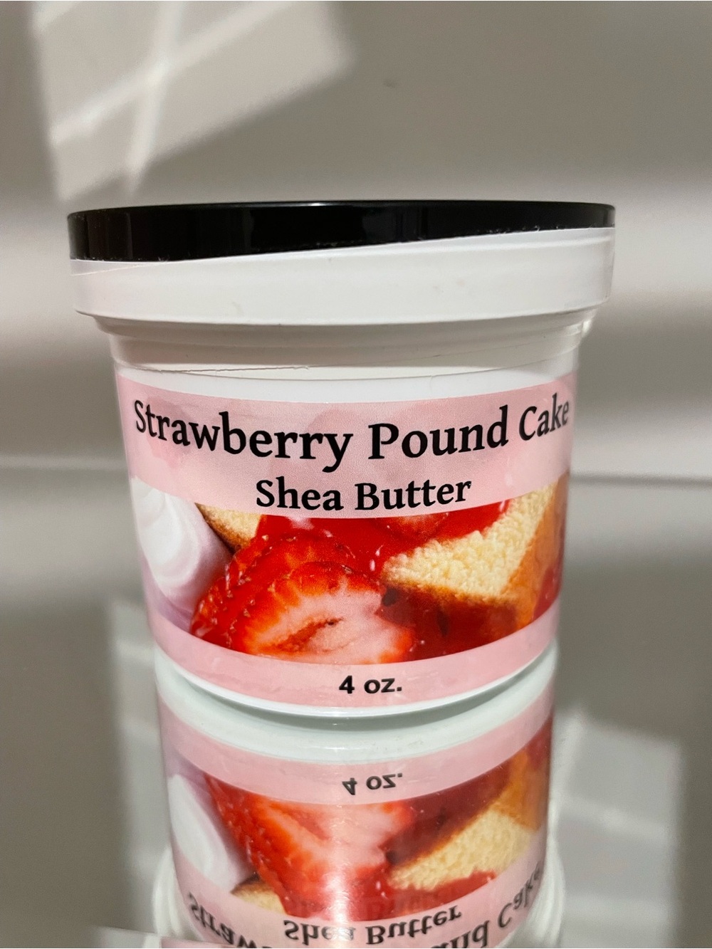Strawberry Pound Cake Shea Butter - 4 oz.